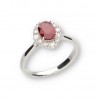 Rubin Diamanten Ring
