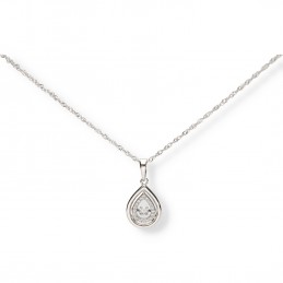 Diamanten Anhänger mit Kette