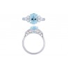 Aquamarine Diamanten Ring
